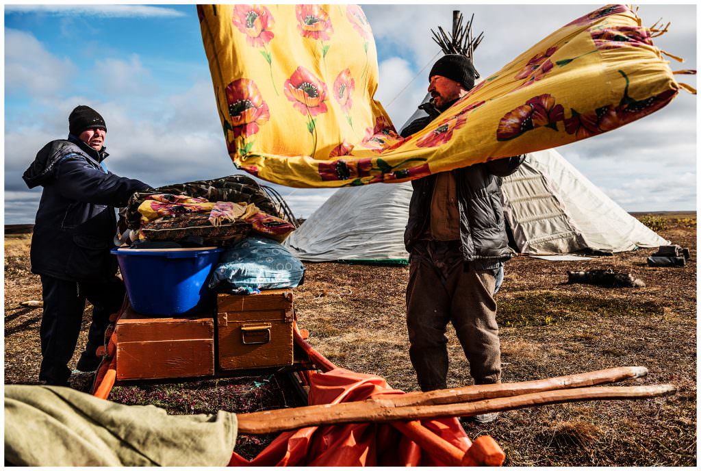 A photo-documentary story about the Komi people, who are reindeer ...